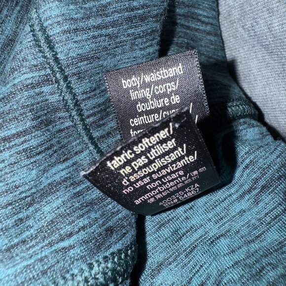 Victorias Secret Performance Leggings Sz small Heathered Green high waist sporty - Picture 9 of 10